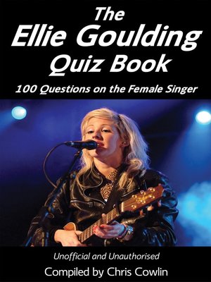 cover image of The Ellie Goulding Quiz Book